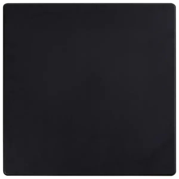 3-osaline must baarikomplekt, MDF baarilaud 60 x 60 x 111 cm ja plastist baaritoolid – 5