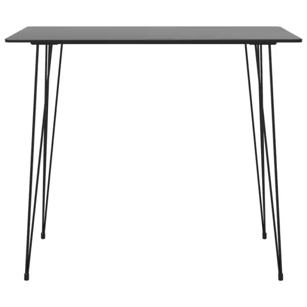 5-osaline must baarikomplekt baarilauaga, MDF ja metall, laud 120 x 60 x 105 cm – 3