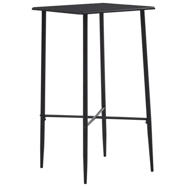 5-osaline must baarikomplekt kangast baaritoolidega, baarilaud 60 x 60 x 111 cm – 2