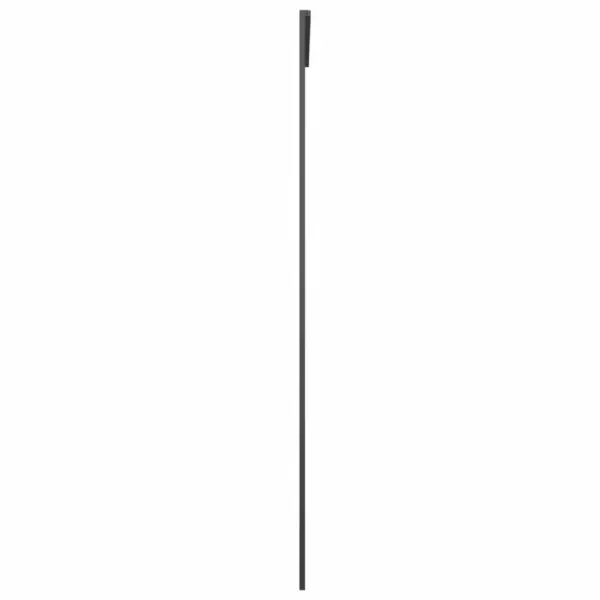 Liuguks turvaklaasiga, must alumiiniumraam, 102,5 x 205 cm – 4