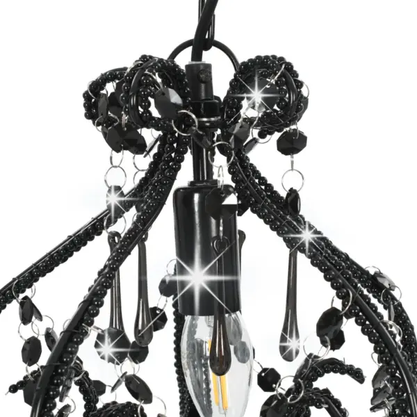Must helmestega laelamp E14 sokliga, 24 x 32 cm – 5