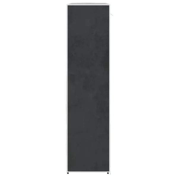 Kangast riidekapp sektsioonide ja riputustorudega, must, 45 x 150 x 176 cm – 5