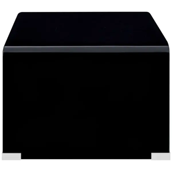 Must karastatud klaasist kohvilaud, 98 x 45 x 31 cm – 3