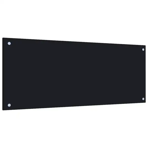 Must karastatud klaasist köögi pritsmekaitse 100 x 40 cm – 5