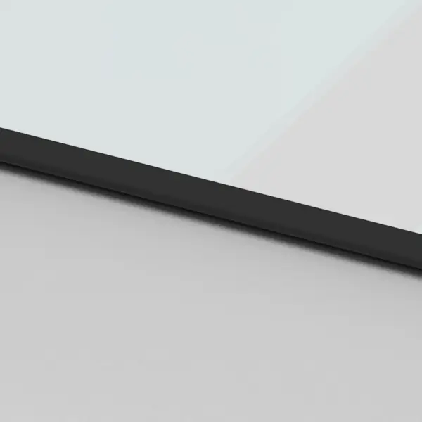 Must karastatud klaasist liuguks alumiiniumraamiga, 90 x 205 cm – 6
