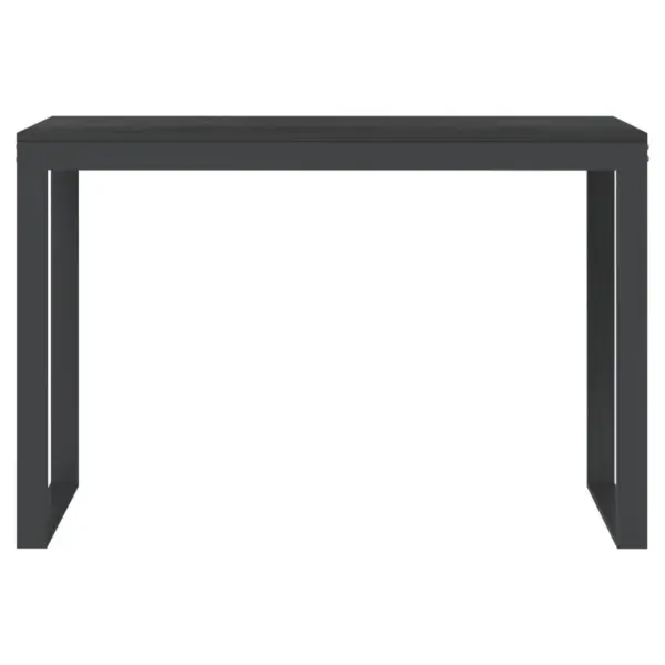 Must kirjutuslaud metallraamiga, 110 x 60 x 73 cm – 3