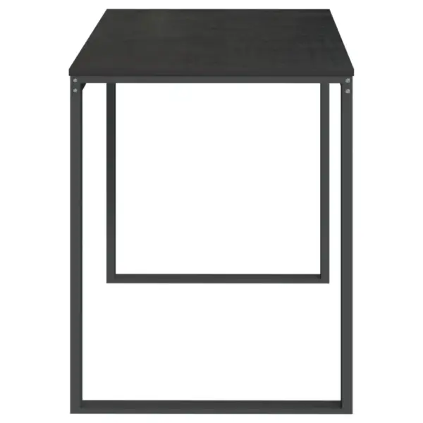 Must kirjutuslaud metallraamiga, 110 x 60 x 73 cm – 5