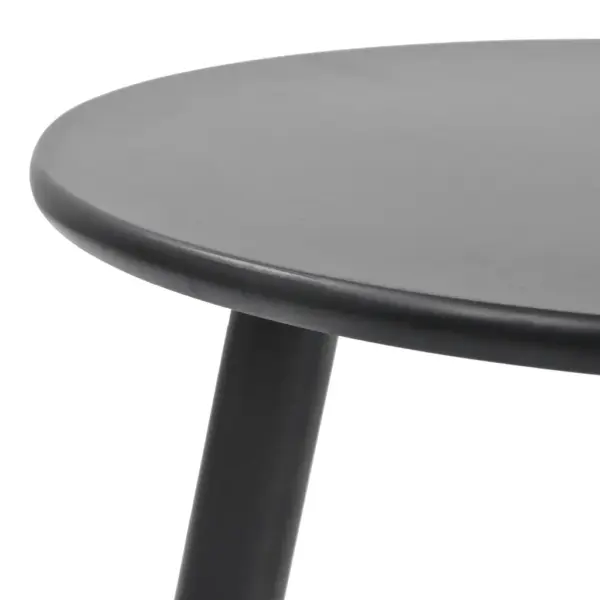 Must lisalaudade komplekt, 2 tk, männipuidust jalgade ja MDF-laudadega – 6