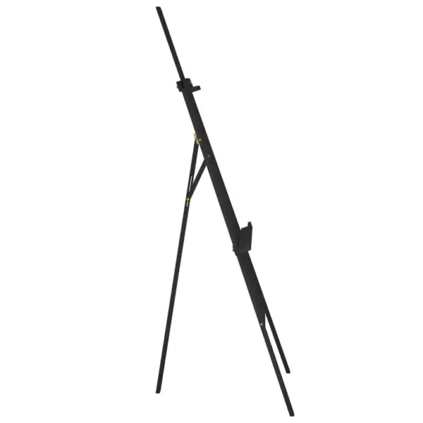 Reguleeritav männipuidust molbert, must, 53,5 x 95 x 127 cm, max lõuend 107 cm – 4