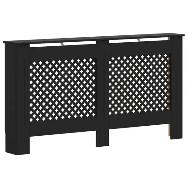 Must MDF radiaatorikate kärgdisainiga, 152 x 19 x 81,5 cm – 2