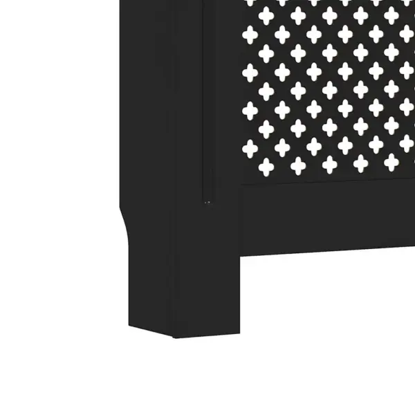 Must MDF radiaatorikate kärgdisainiga, 152 x 19 x 81,5 cm – 7