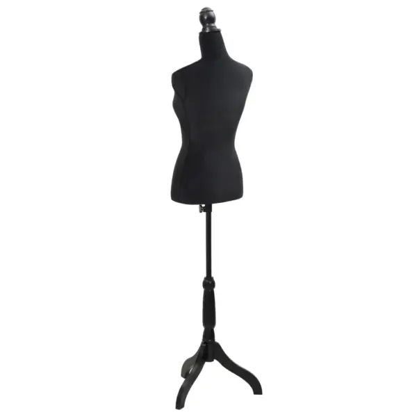 Naismannekeen büst, must, reguleeritava kõrgusega 133–168 cm – 4