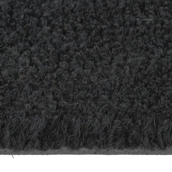 Poolringikujuline must uksematt flokeeritud kookoskiust, PVC põhjaga, 50 x 80 cm – 4