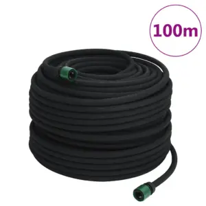 Poorsest kummist kastmisvoolik, must, 100 m, 16 mm