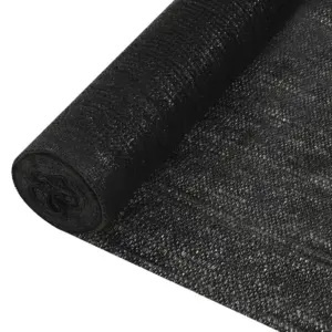 Must HDPE privaatsusvõrk aiale ja rõdule, 3,6 x 50 m, 150 g/m²