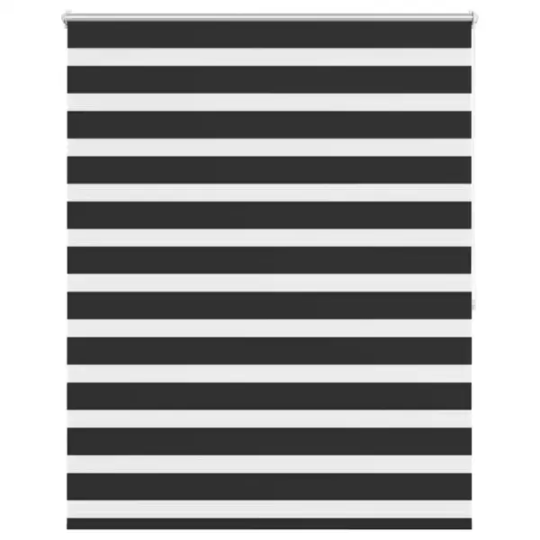 Sebrarullkardin aknale, must, 140 x 175 cm, 100% polüester – 2