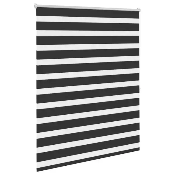 Sebrarullkardin aknale, must, 140 x 175 cm, 100% polüester – 3