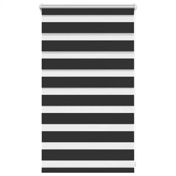 Must sebraruloo aknale, 50 x 100 cm, 100% polüester – 2