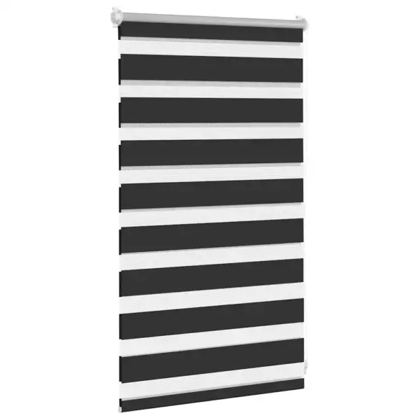 Must sebraruloo aknale, 50 x 100 cm, 100% polüester – 3