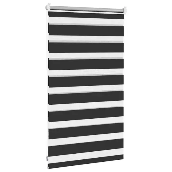 Must sebraruloo aknale, 50 x 100 cm, 100% polüester – 4
