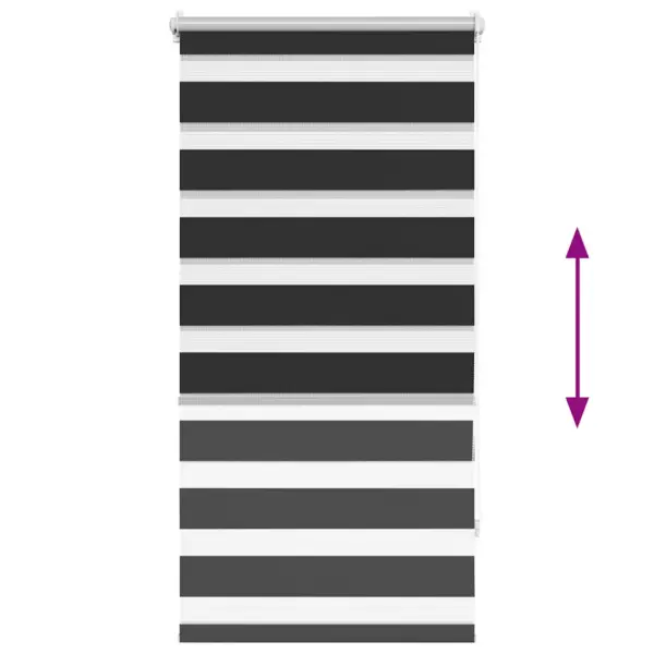 Must sebraruloo 60 x 120 cm, 100% polüester – 5