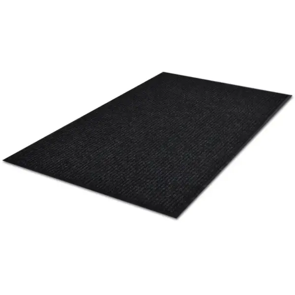 Uksematt must, polüestrist pealispinnaga ja PVC põhjaga, 90 x 120 cm – 3