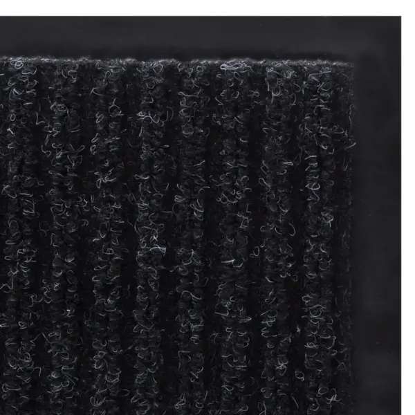 Uksematt must, polüestrist pealispinnaga ja PVC põhjaga, 90 x 120 cm – 5