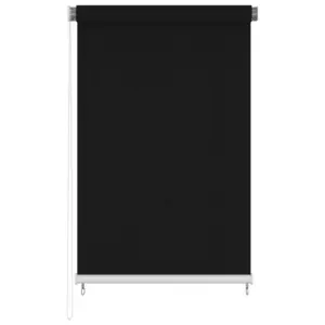 Väliruloo terrassile ja rõdule, must HDPE, 160 x 230 cm