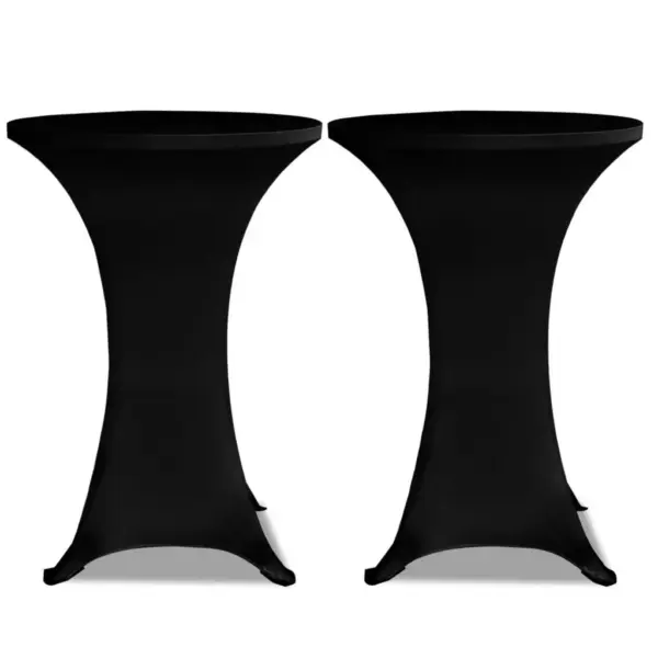 Venivad seisulauakatted, must, Ø 60 cm, 2 tk – 2
