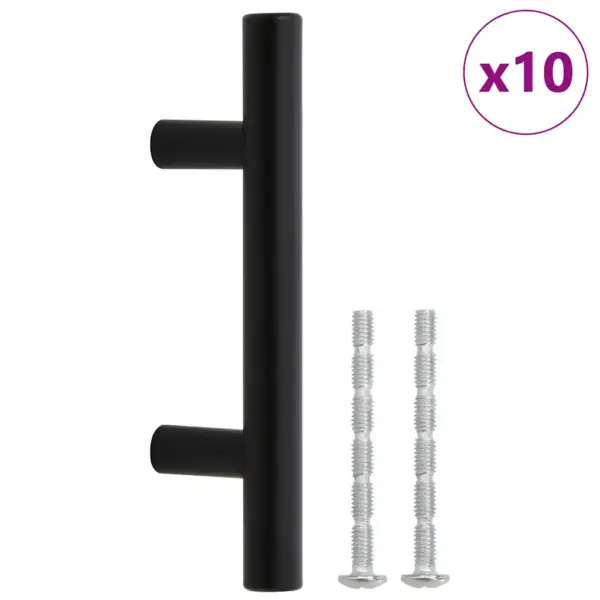 Mustad T-kujulised kapi käepidemed, 10 tk, roostevaba teras, ava vahe 64 mm – 2