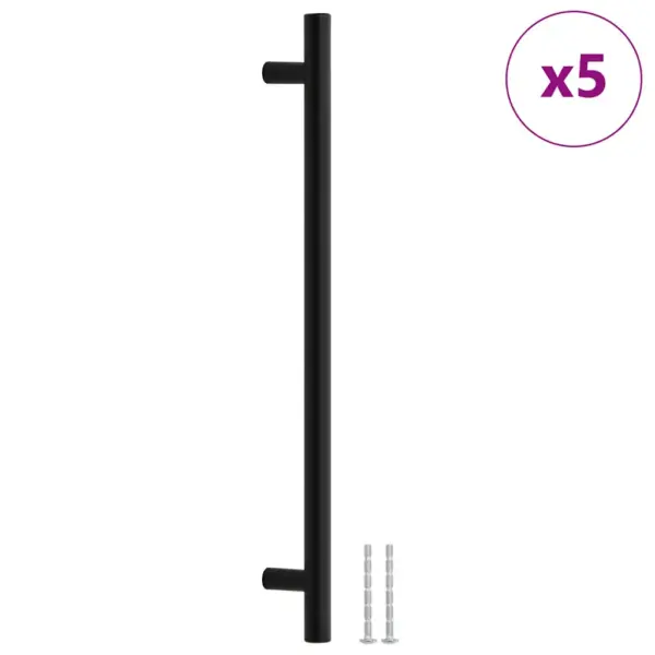Mustad roostevabast terasest kapi käepidemed, 5 tk, 224 mm auguvahe – 2