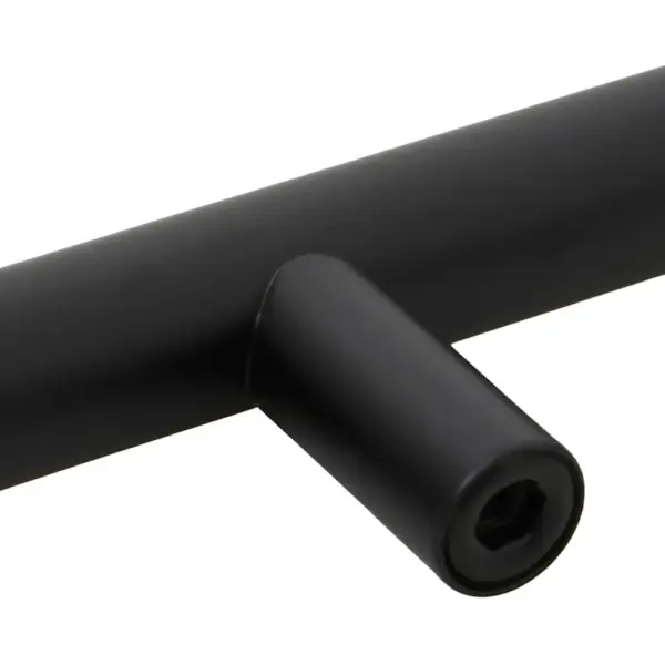 Kapi käepidemed T-kujulised, must roostevaba teras, 5 tk, ava vahe 480 mm, pikkus 560 mm – 9