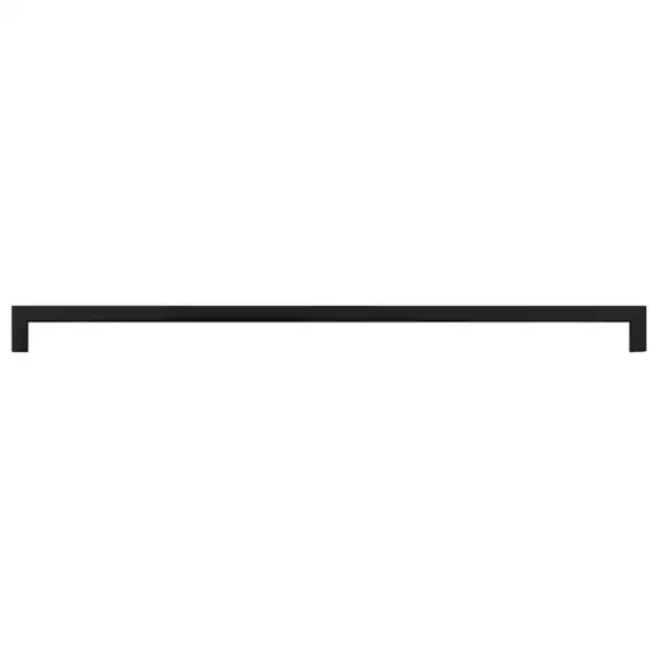 Mustad kandilised kapi käepidemed 5 tk, roostevaba teras, ava vahe 480 mm – 5