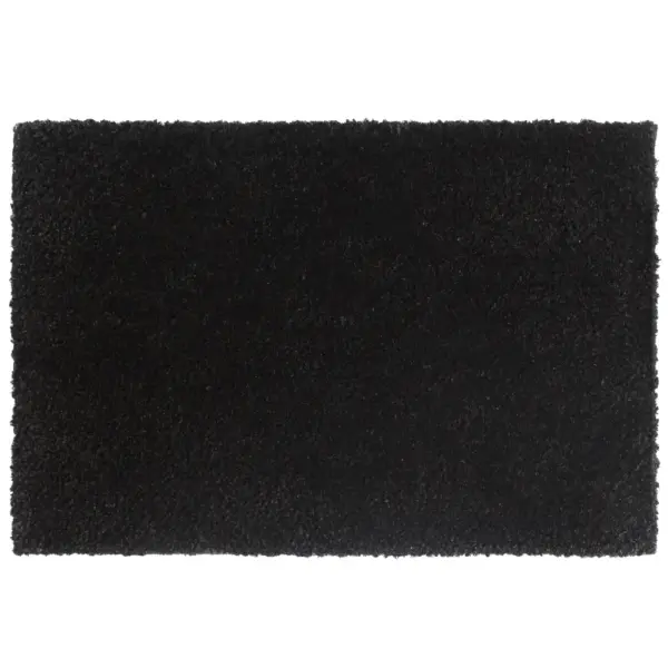Kookoskiust uksematid libisemiskindla PVC-alusega, must, 40 x 60 cm, 5 tk – 2