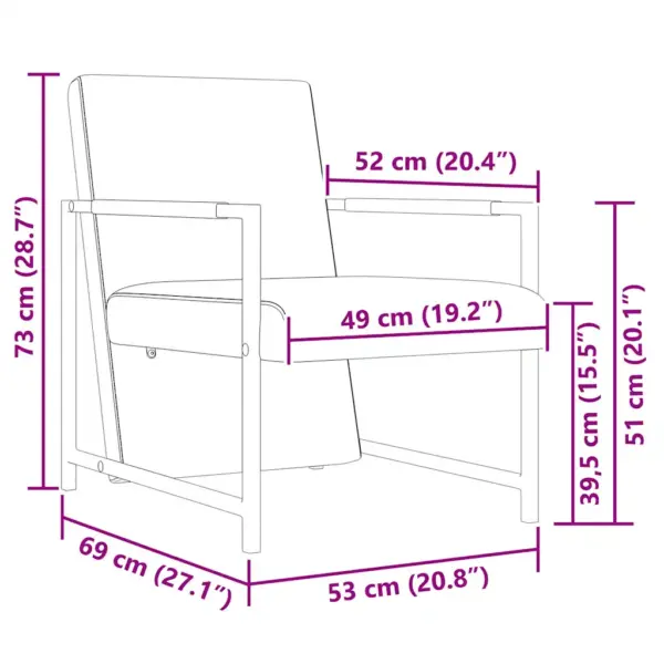Kaasaegsed mustad tugitoolid, 2 tk, kunstnahk, kroomitud raamiga, 53 x 69 x 73 cm – 7