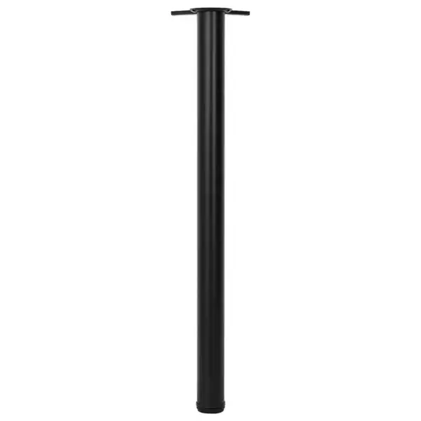 Reguleeritava kõrgusega mustad lauajalad, 4 tk, 60 x 870 mm – 3