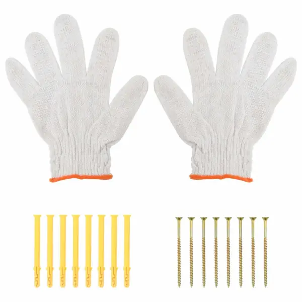 Riiulikandurid 4 tk, must roostevaba teras, 15 x 2,5 x 15 cm, 50 kg kandevõimega - 11