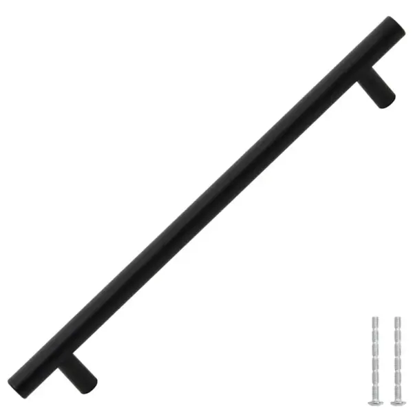 Mustad roostevabast terasest kapi käepidemed, 5 tk, ava vahe 192 mm – 3