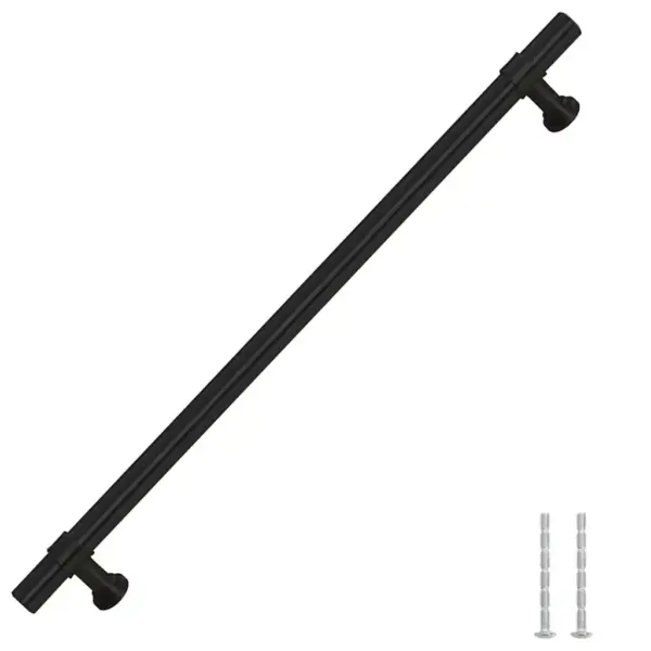 Mustad roostevabast terasest kapi- ja sahtlikäepidemed, 5 tk, ava vahe 224 mm, pikkus 288 mm – 3