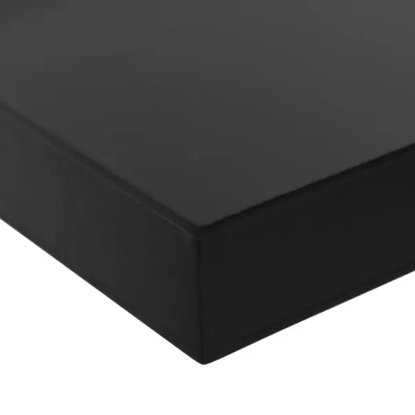 Mustad MDF seinariiulid, 2 tk, nähtamatu kinnitusega, 120 x 20 x 3,8 cm – 5