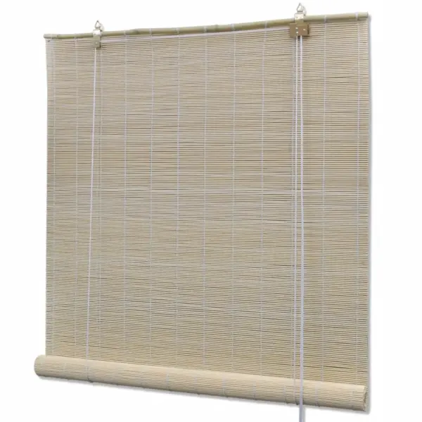 Naturaalsed bambusrulood akendele, bambus, 120 x 160 cm, 2 tk - 2