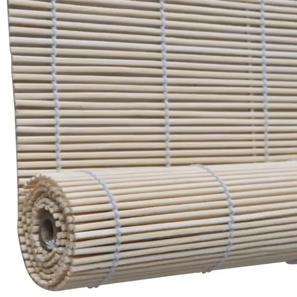 Naturaalsed bambusrulood akendele, bambus, 120 x 160 cm, 2 tk - 4