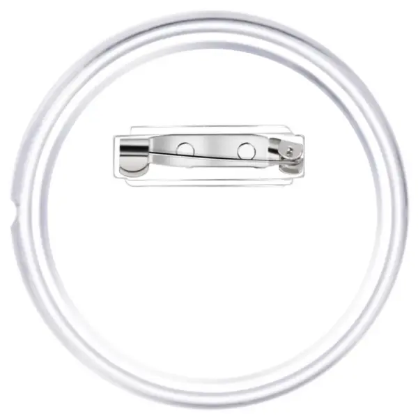Läbipaistev akrüülist nupumärkide komplekt, 100 tk, 58 mm – 6
