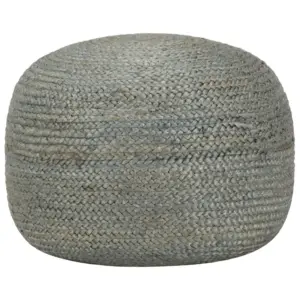 Käsitsi kootud džuut-tumba, oliiviroheline, 45 x 30 cm, EPS-vahtpallidega täidis