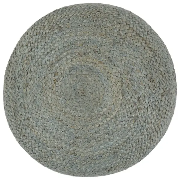 Käsitsi kootud džuut-tumba, oliiviroheline, 45 x 30 cm, EPS-vahtpallidega täidis – 2