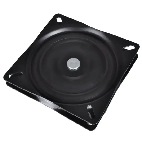 Paadiistme pöördmehhanism, standardne, 2 tk, must, 160 x 160 x 2,5 mm, pulbervärvitud teras – 2