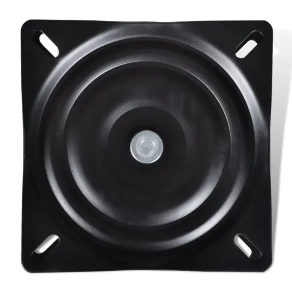 Paadiistme pöördmehhanism, standardne, 2 tk, must, 160 x 160 x 2,5 mm, pulbervärvitud teras – 3