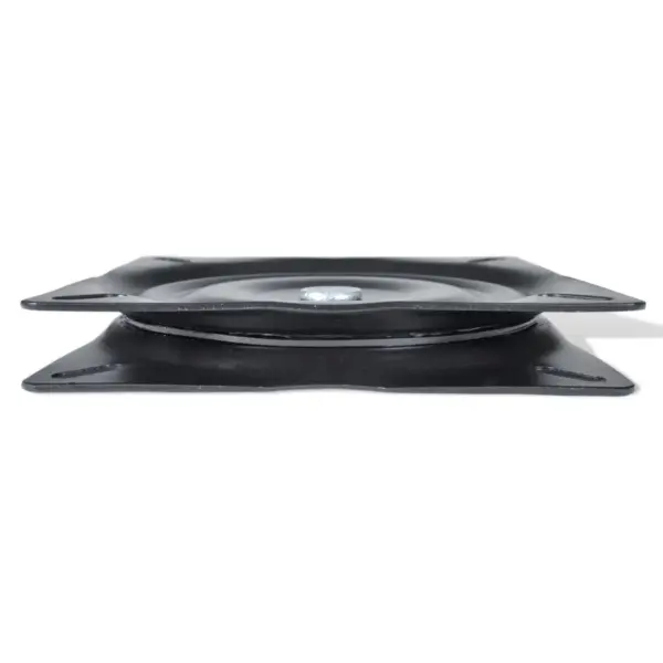 Paadiistme pöördmehhanism, standardne, 2 tk, must, 160 x 160 x 2,5 mm, pulbervärvitud teras – 5