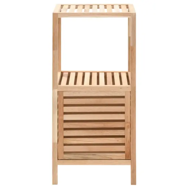 Vannitoakapp liistuksega, pähklipuit ja vineer, 39,5 x 35,5 x 86 cm - 3