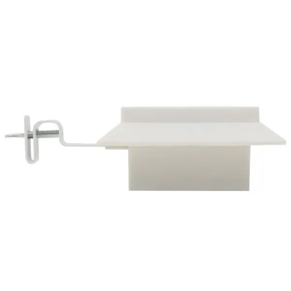 Päikesepatareiga LED aiavalgustid, kandilised, 12 cm, külm valge, 12 tk, valge – 4